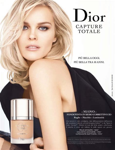 Eva Herzigova by Patrick Demarchelier for Diorskin Dream Skin 